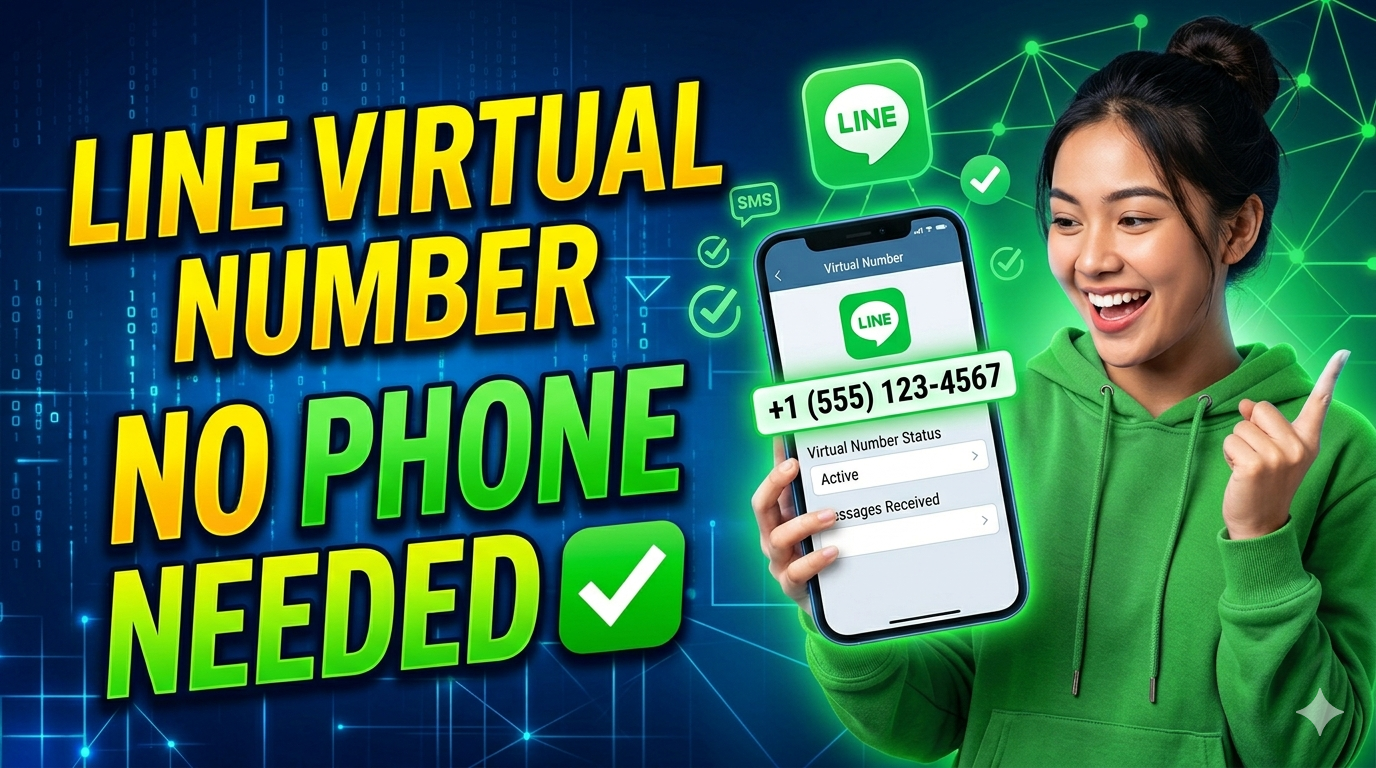 How to Sign Up for LINE Without a Phone Number Using OTPGET