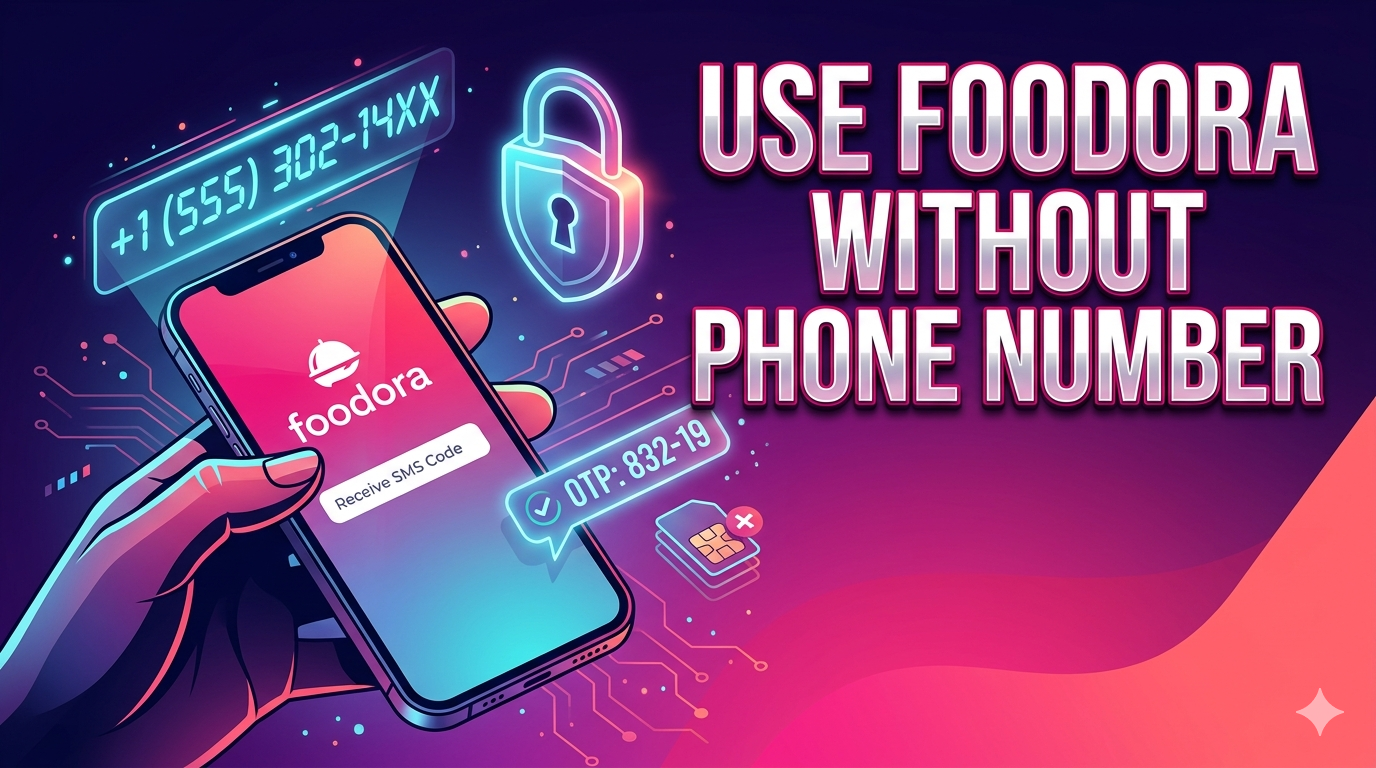 How to Use Foodora App without a Phone Number – OTPGET Guide