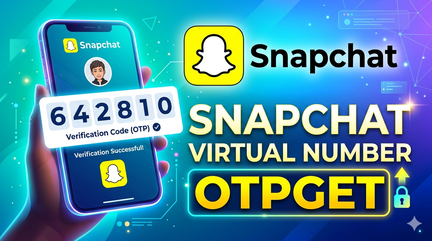 How to Get Snapchat Virtual Number | OTPGET Fast & Safe