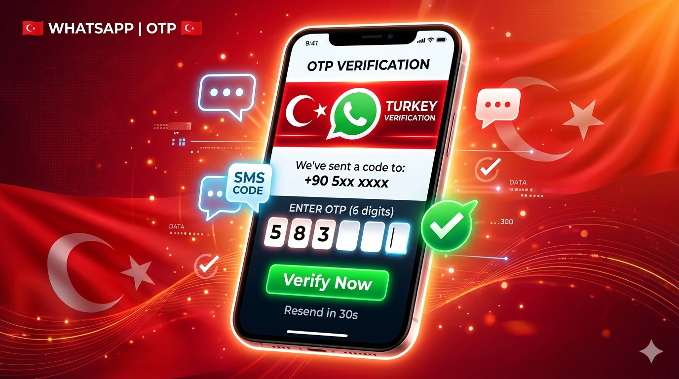 How to Get WhatsApp Turkey Virtual Number Easily & Safely
