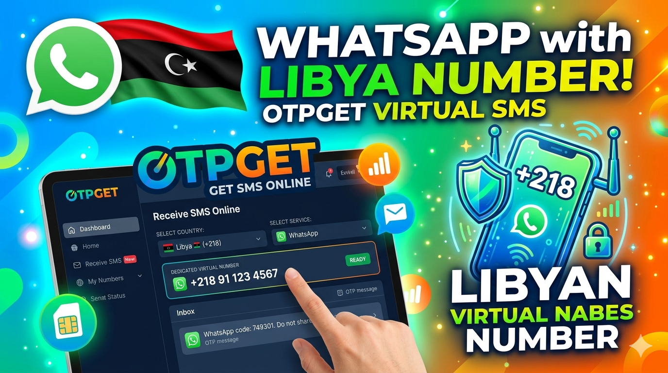 Get WhatsApp Libya Virtual Number Instantly with OTPGET