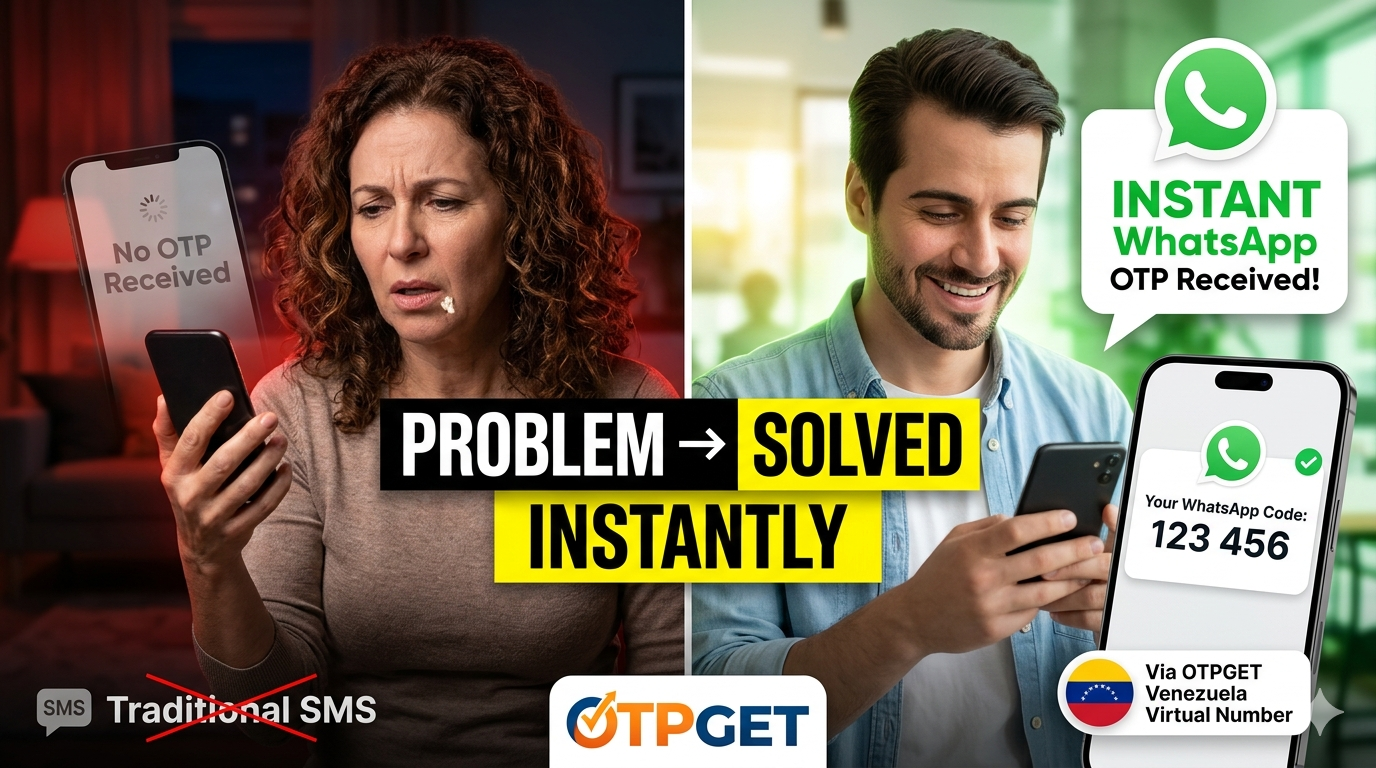 Get WhatsApp Venezuela Virtual Number Instantly with OTPGET