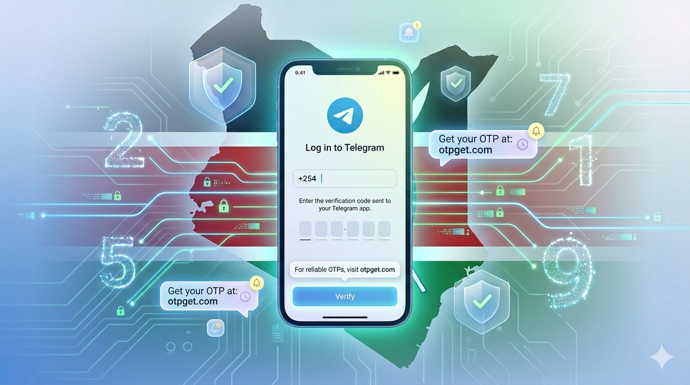 Telegram Kenya Virtual Number Guide with OTPGET Access