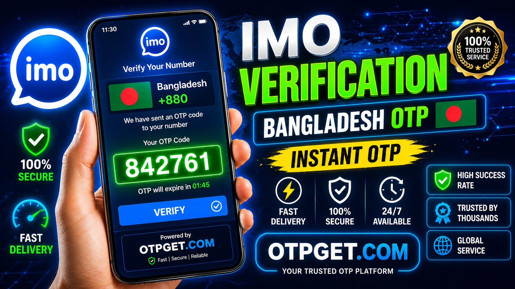 How to Get imo Bangladesh Number Easily & Securely Online