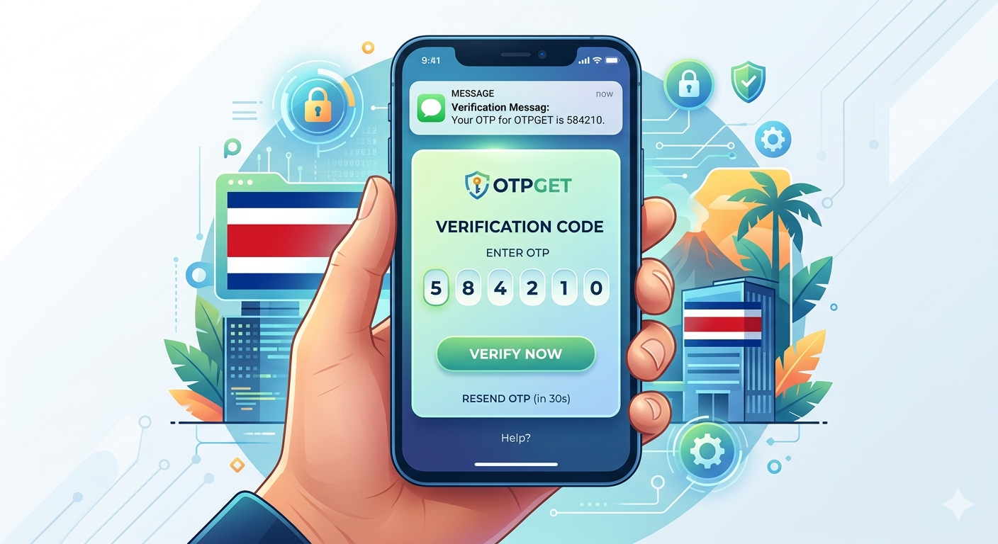 IMO Costa Rica number with OTPGET – Get OTP Fast & Easy Online Guide 2026