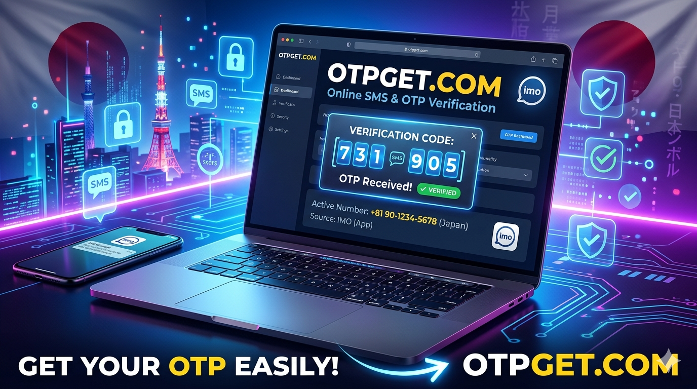 How to Get IMO Japan Number Using OTPGET for OTP Verification
