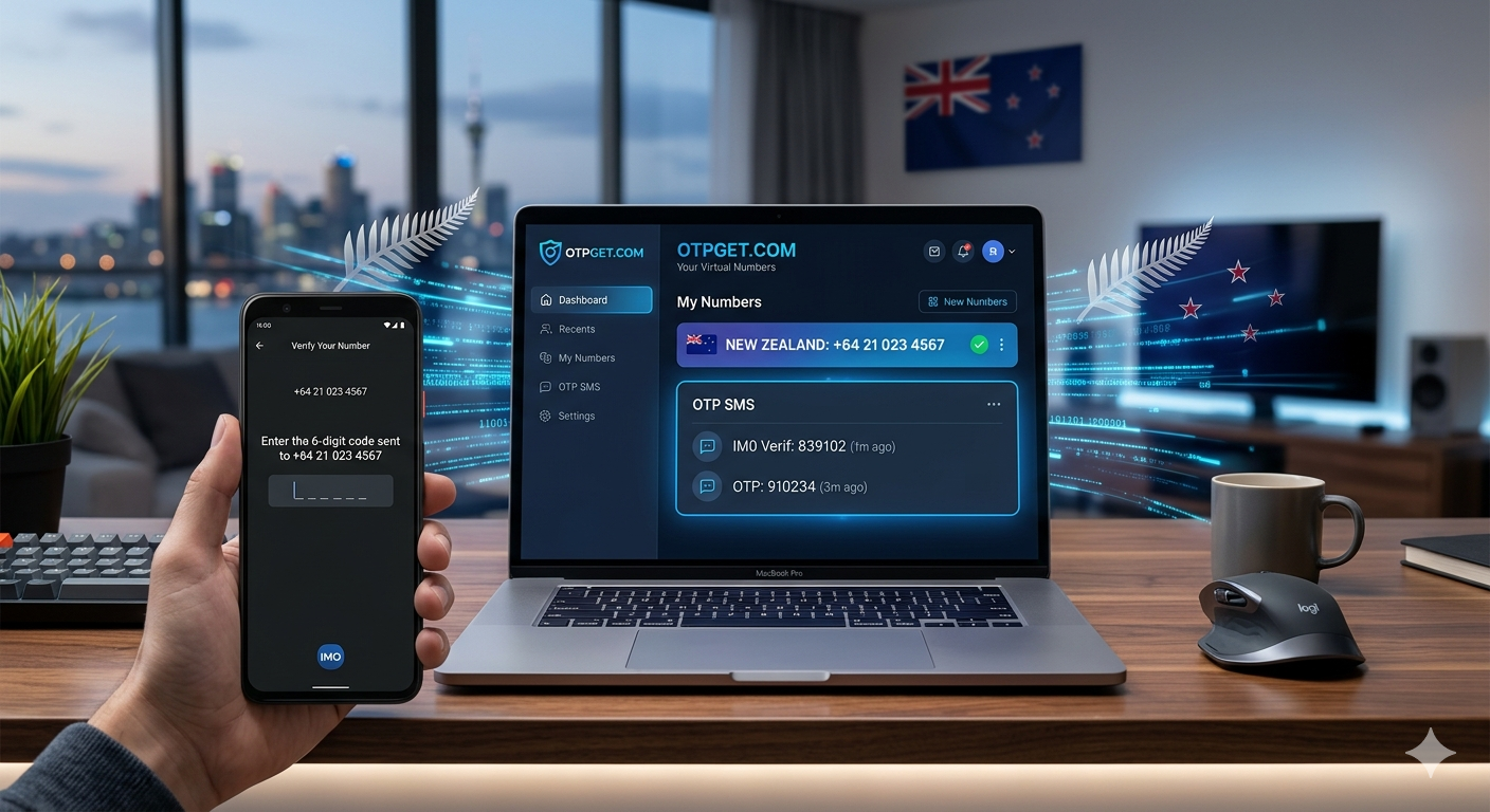 How to Get IMO New Zealand Number Using OTPGET Easily