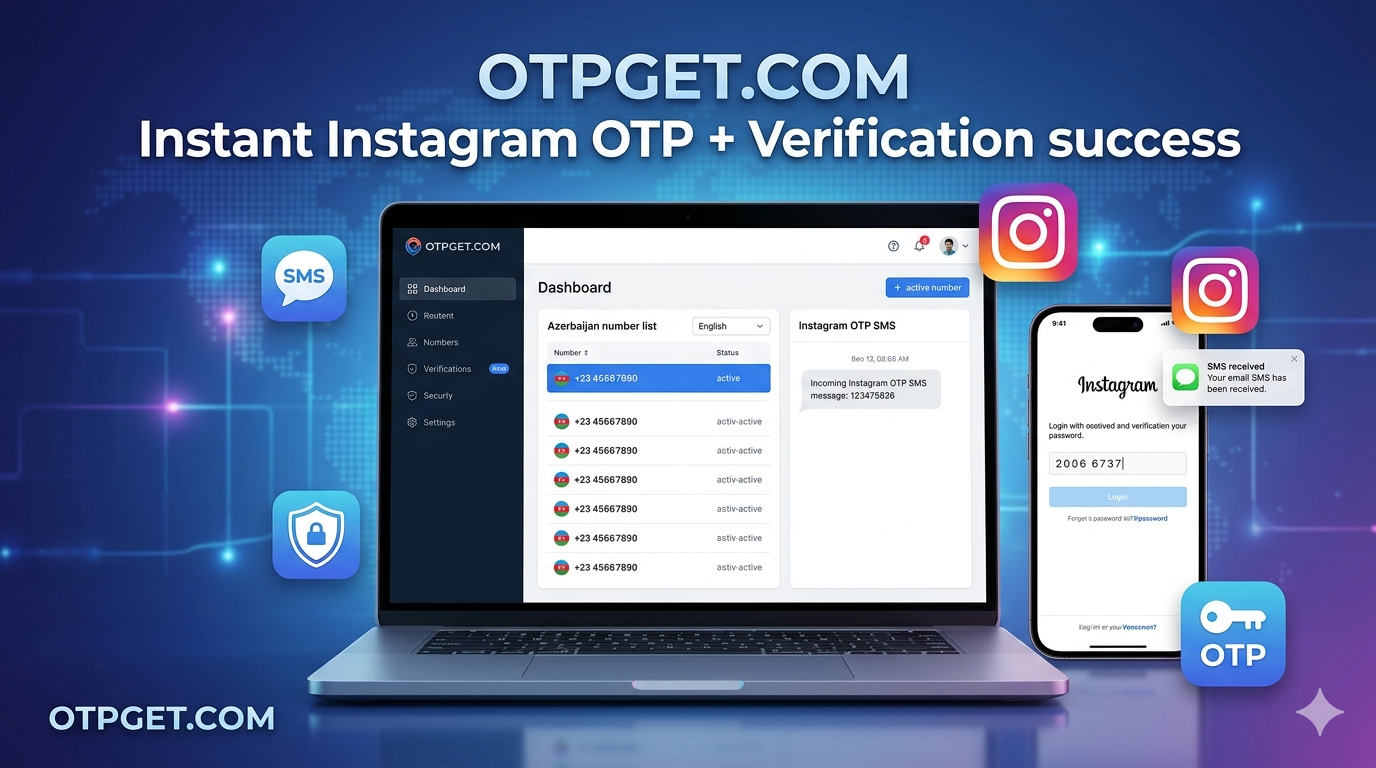 how to get instagram Azerbaijan number with OTPGET guide fast