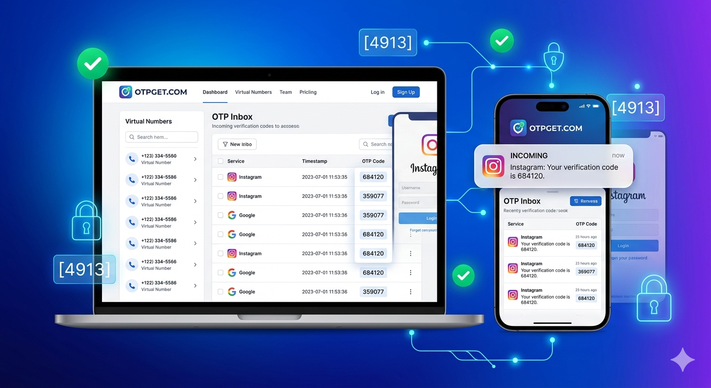 How to Get Instagram Iran Number Using OTPGET Online Guide Tips