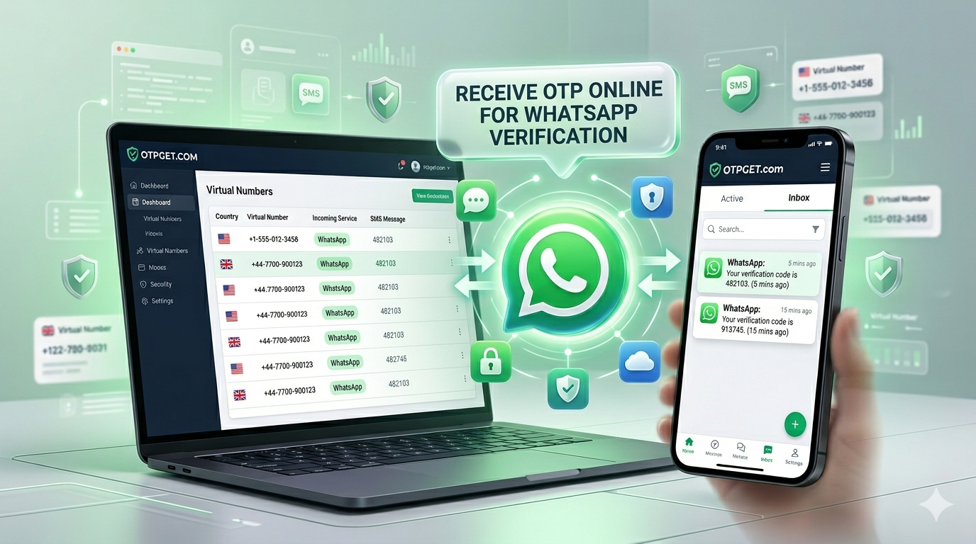How to Get a Free Virtual Number for WhatsApp | OTPGET Guide