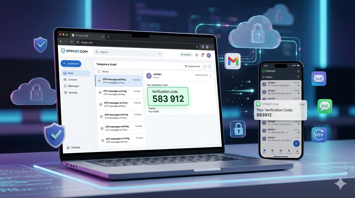 Temp Gmail Address — Get Instant OTP Verification with OTPGET