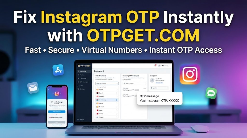 How to Get Instagram Luxembourg Number for OTP Verification Help