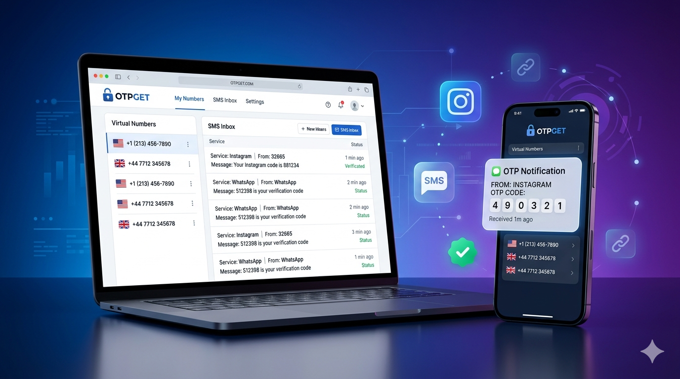 How to Get Instagram Serbia Number Safely Using OTPGET for OTP Access