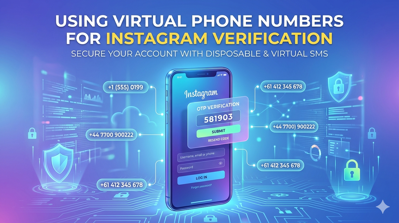 How to Get Instagram Australia Number Using Virtual SMS Service