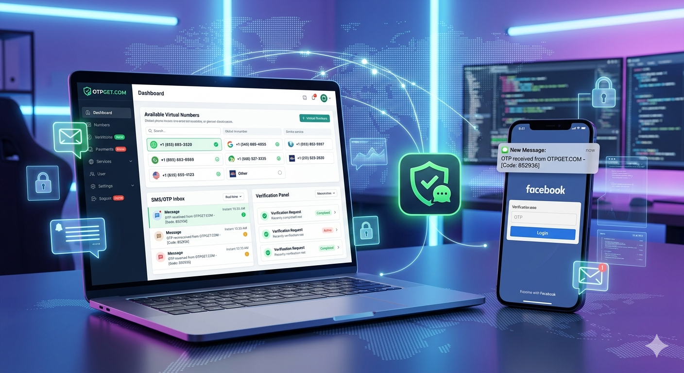Get Facebook Benin Number with OTPGET Fast OTP Solution