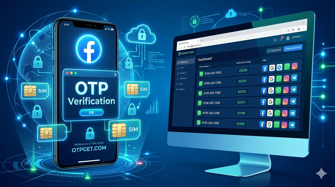 How to Get Facebook Bosnia and Herzegovina Number Using OTPGET for OTP