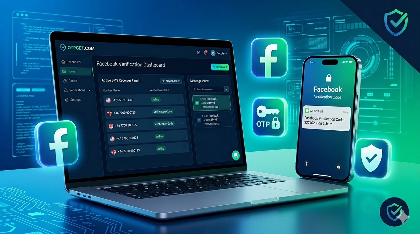 Facebook Gibraltar Number: Get OTP Fast with OTPGET Solution