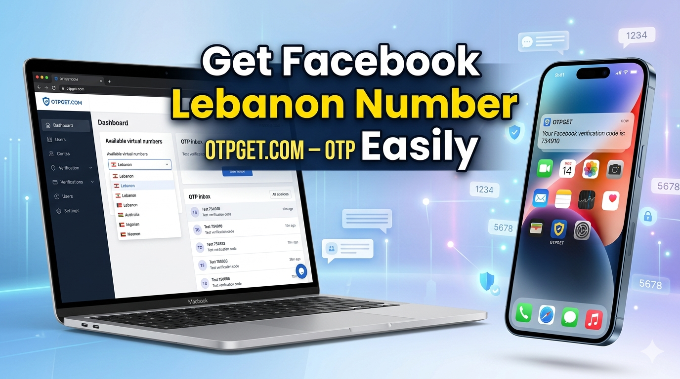 How to Get Facebook Lebanon Number Using OTPGET Solution Guide