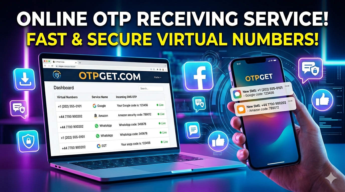 How to Get Facebook Lesotho Number Using OTPGET Easily