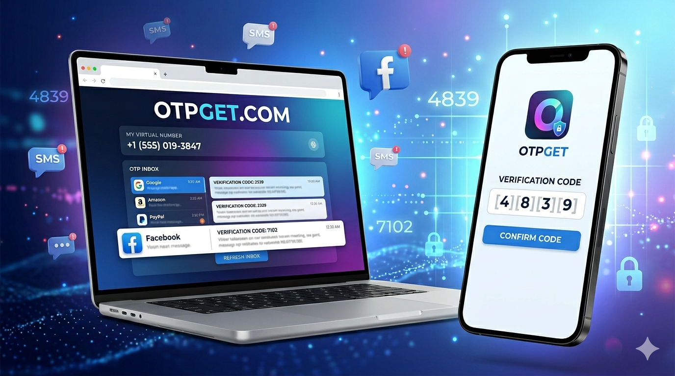 How to Get Facebook Nepal Number Online Using OTPGET (Easy Guide)