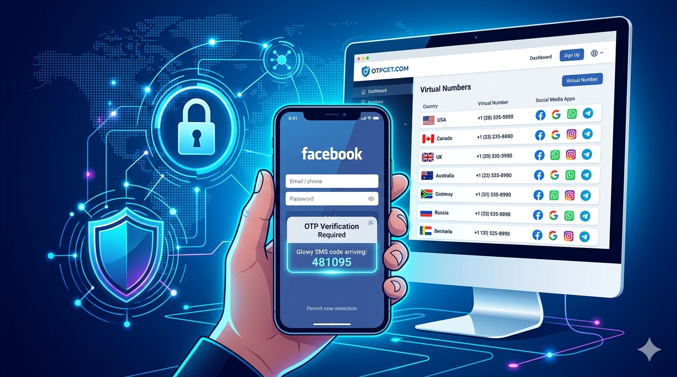 How to Get Facebook Papua New Gvineya Number with OTPGET