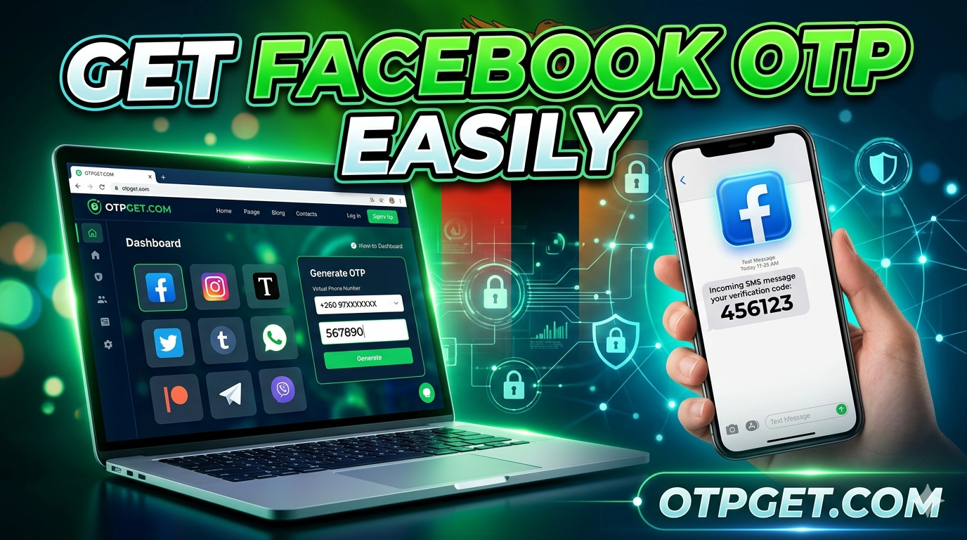 How to Get Facebook Zambia Number Using OTPGET Easily Today Now