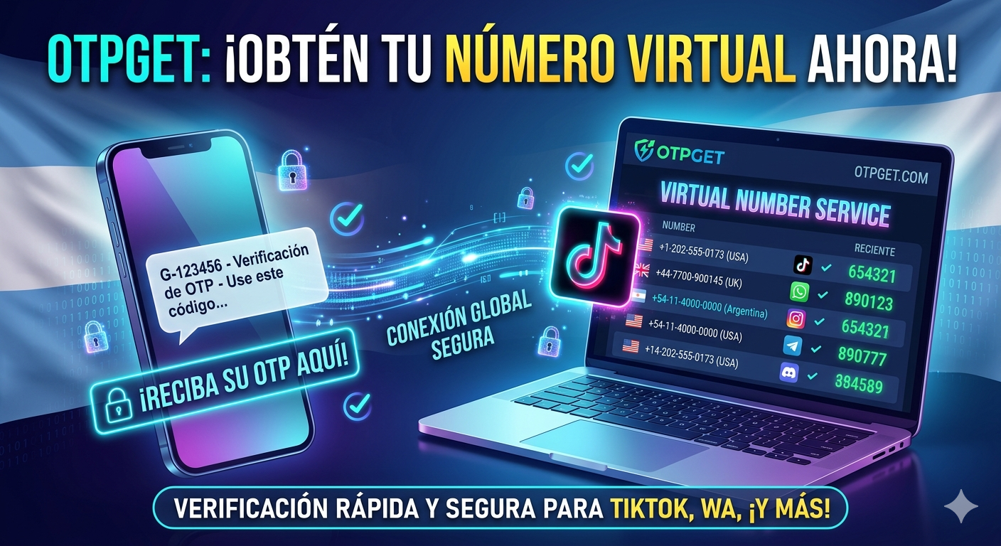 How to Verify TikTok/Douyin with Argentina Number Using OTPGET