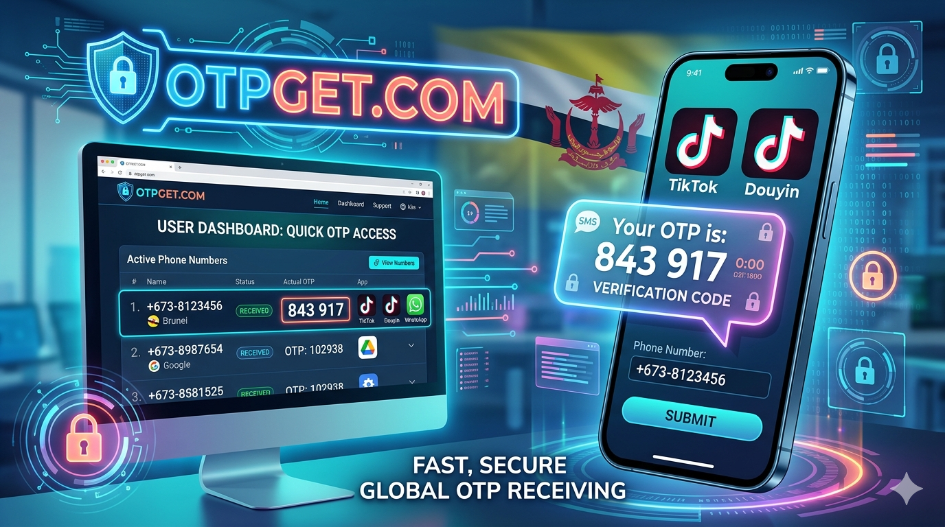 How to Get TikTok/Douyin Brunei Number for OTP Verification