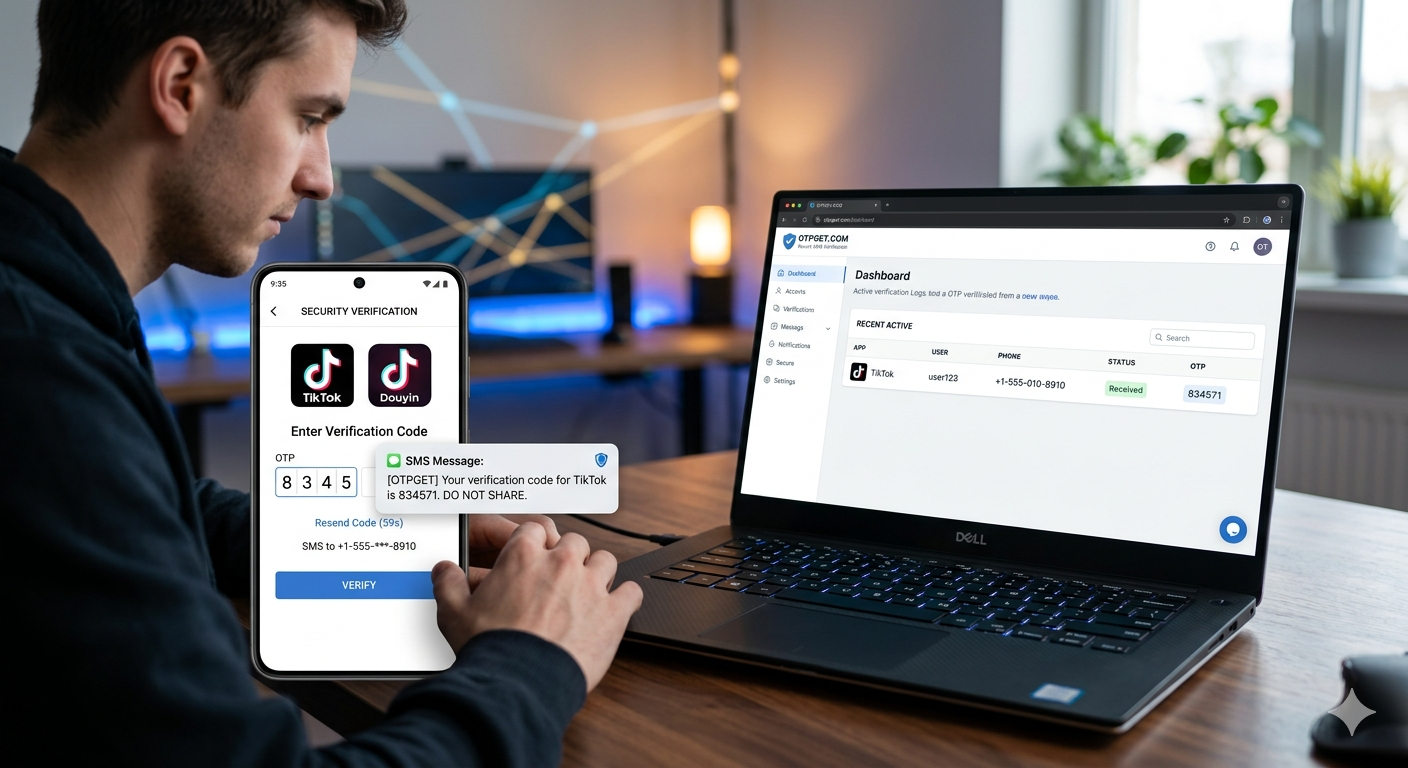 TikTok Verification Number & Douyin Account Access | SMS Verification Solutions Guide
