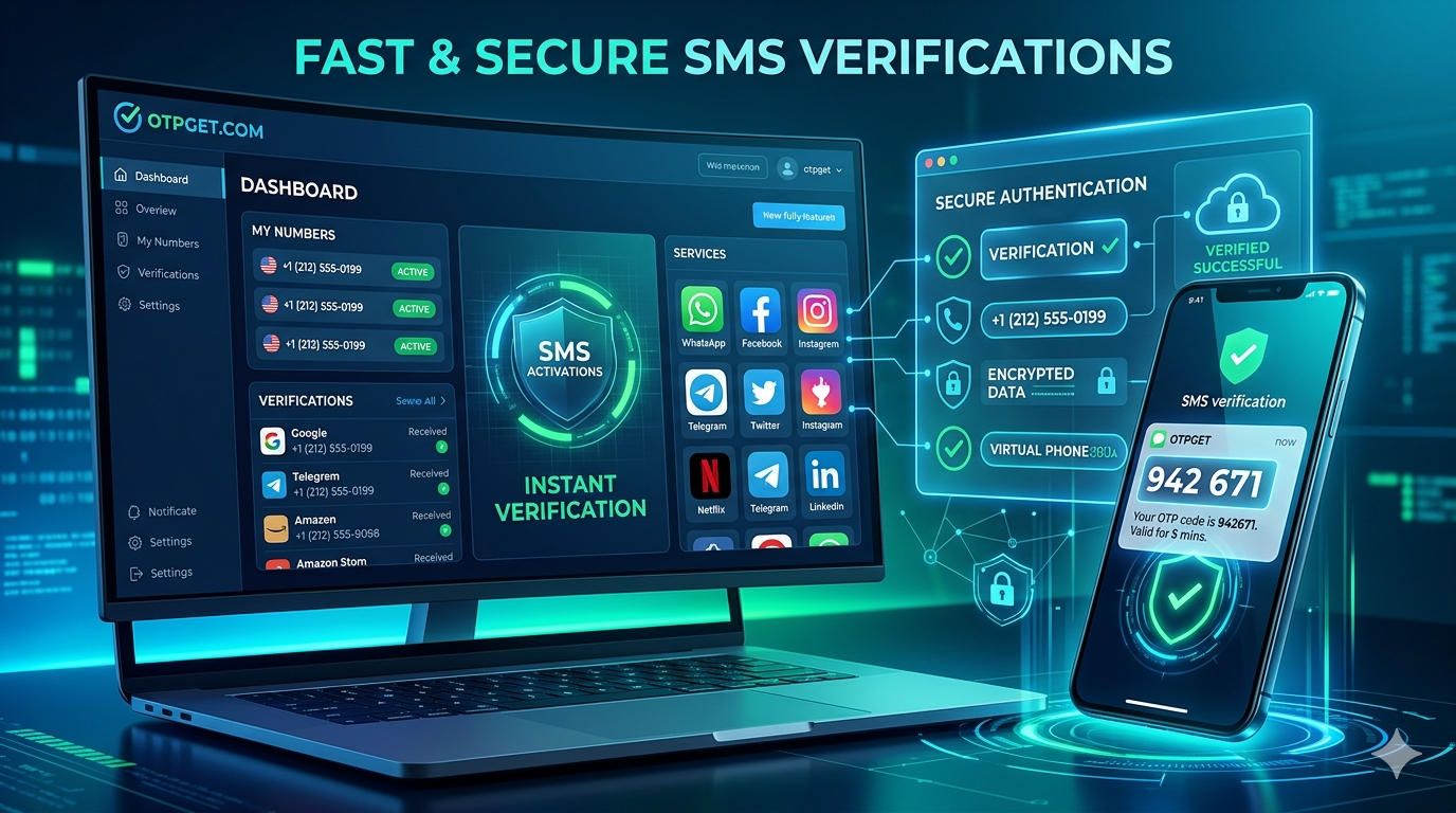 Buy OTP Online Fast & Securely with OTPGET | Easy Verification