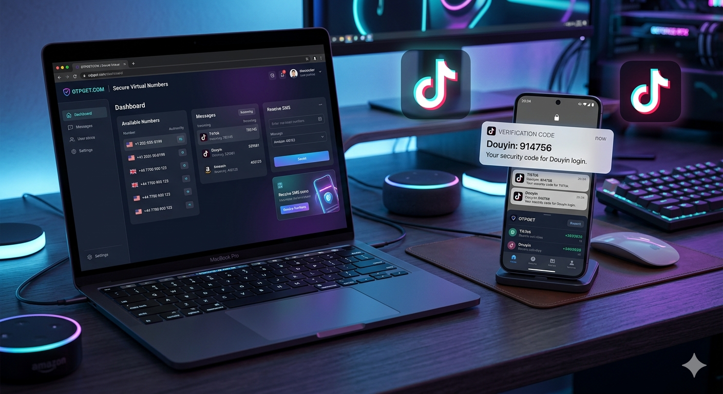 How to Get a Virtual Number for TikTok/Douyin in Congo