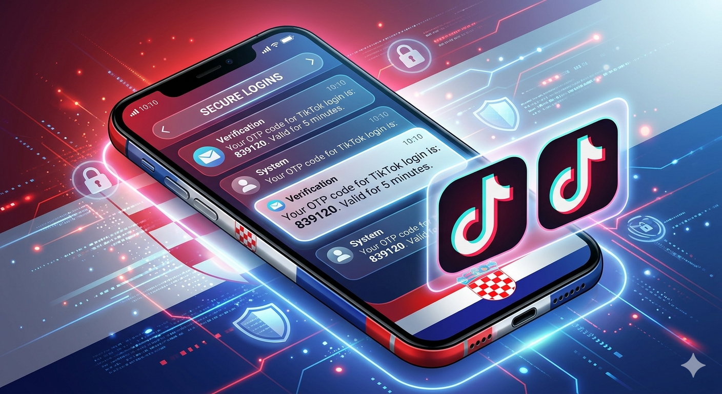 How to Get TikTok/Douyin Croatia Number Using OTPGET Easily Guide