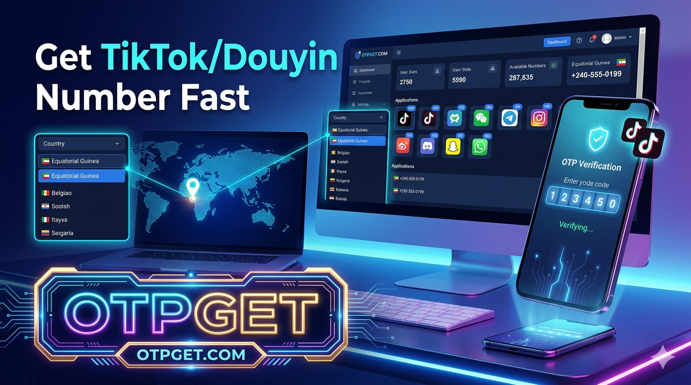 How to Get TikTok/Douyin Number in Equatorial Guinea via OTPGET