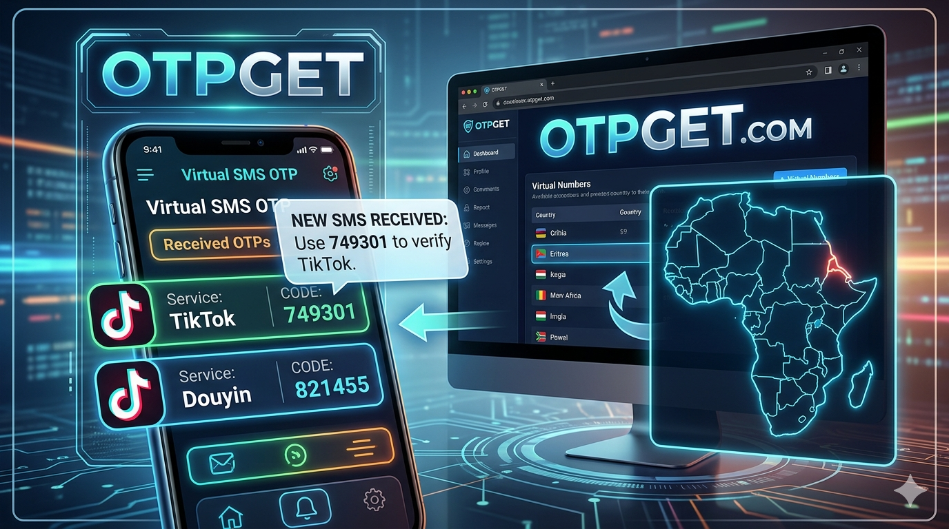 How to Get TikTok/Douyin Eritrea Number Using OTPGET Fast Guide
