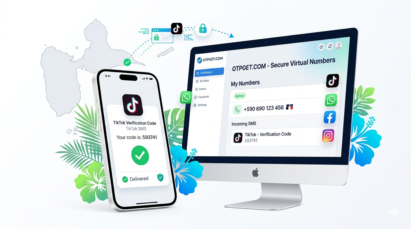 How to Get TikTok/Douyin Guadeloupe Number Fast & Securely