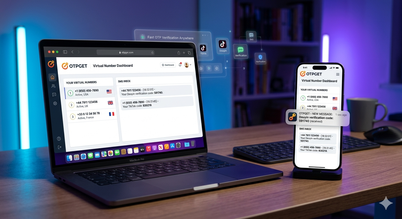 How to Get TikTok & Douyin Honduras Number for OTP Verification
