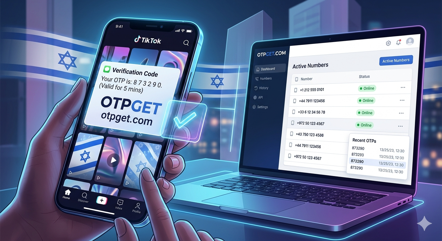 TikTok/Douyin Israel Number Guide: Get OTP Easily with OTPGET