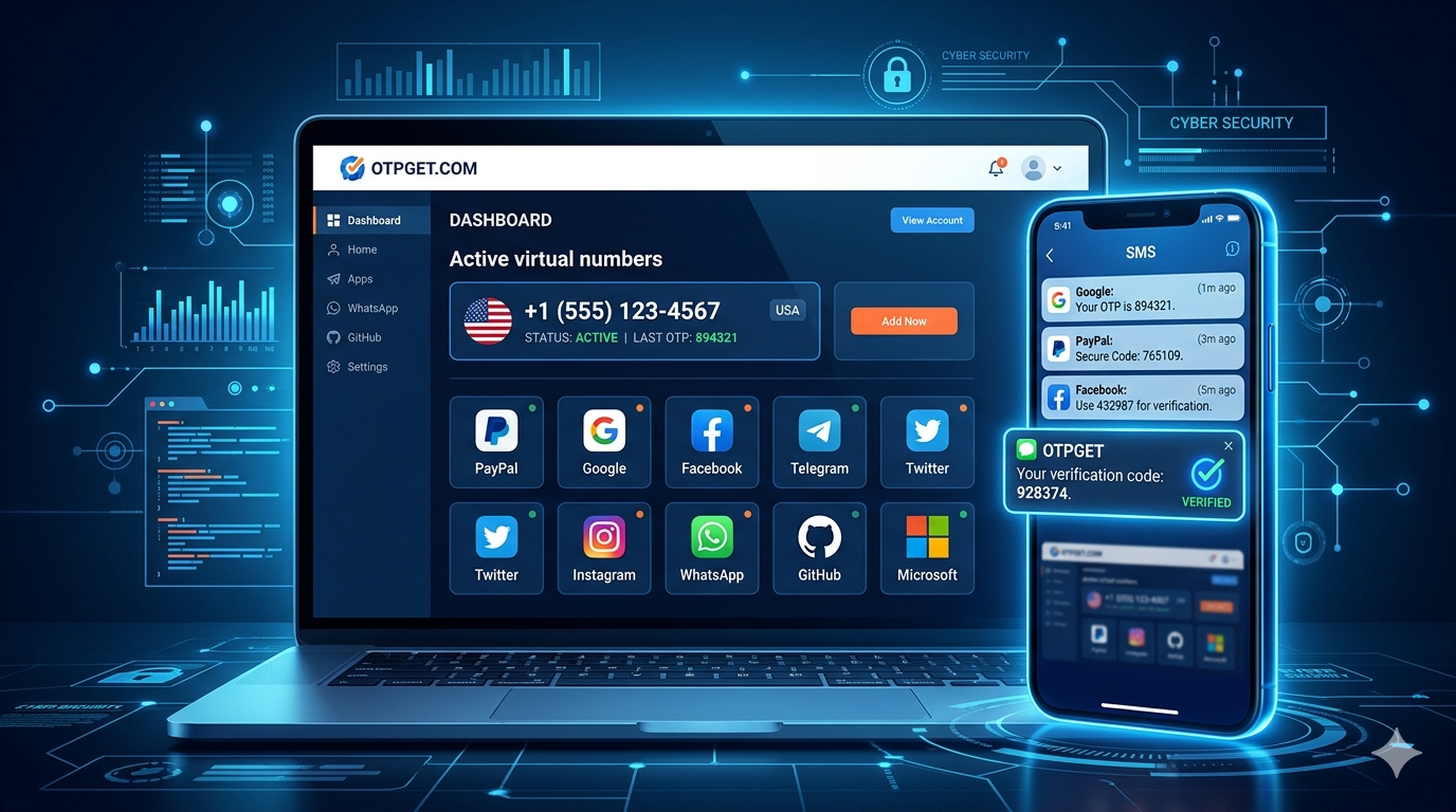 How to Get a Virtual Number for OTP Using OTPGET Online