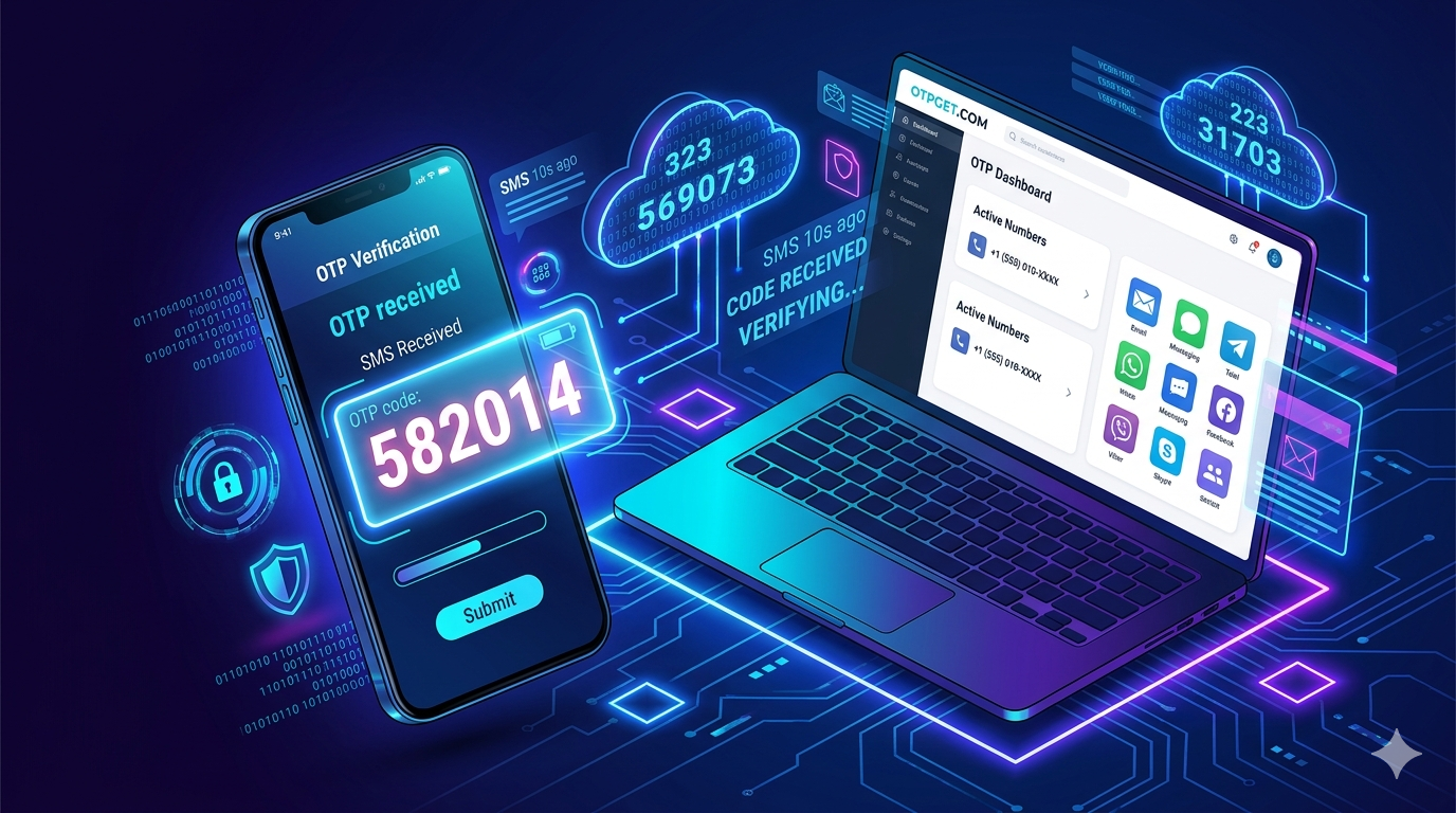 OTPGET Virtual OTP Website Guide: How to Receive OTP Online Instantly