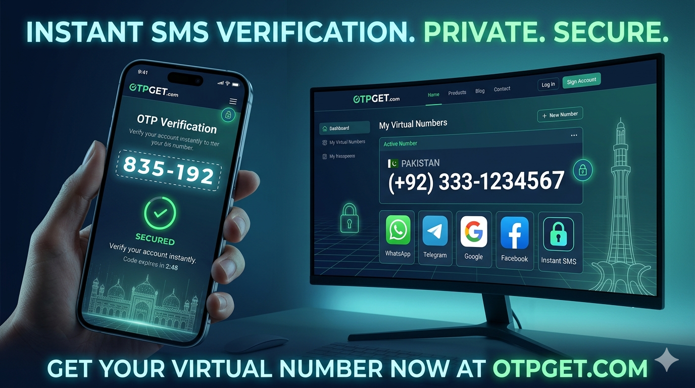 Pakistan OTP: Get Temporary Number for SMS Verification Guide