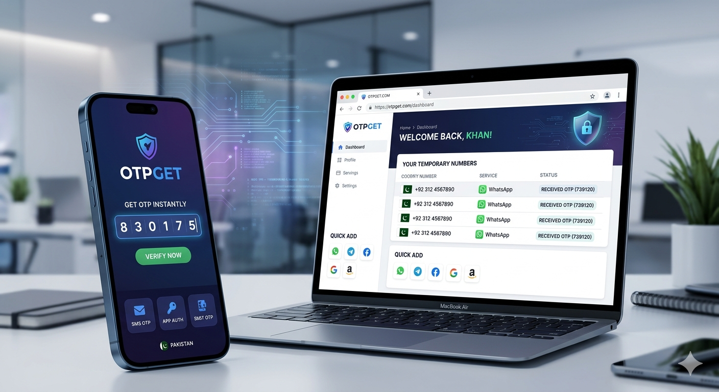 OTP Temporary Numbers in Pakistan – OTPGET Best Solution Online