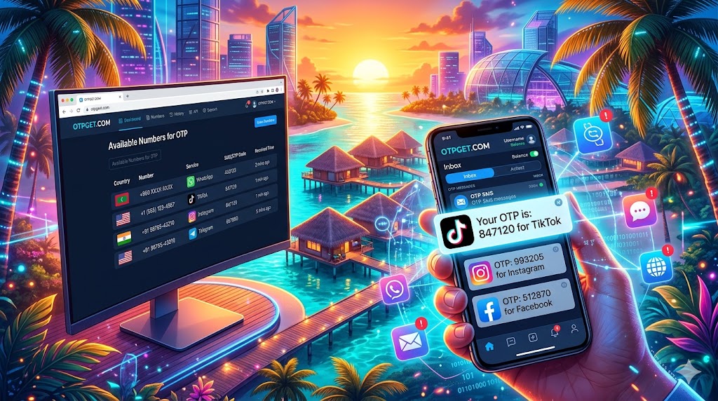 How to Get TikTok/Douyin Maldives Number Using OTPGET Tips