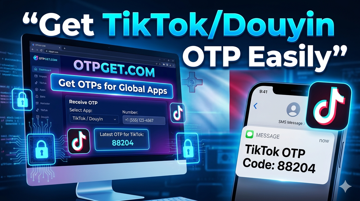 How to Get TikTok/Douyin Malta Number for OTP Verification