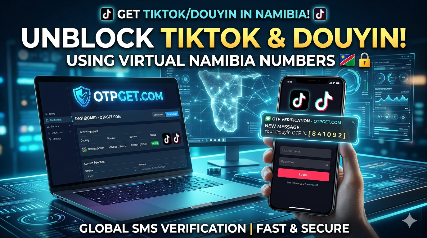 How to Get TikTok/Douyin Namibia Number for Easy OTP Access