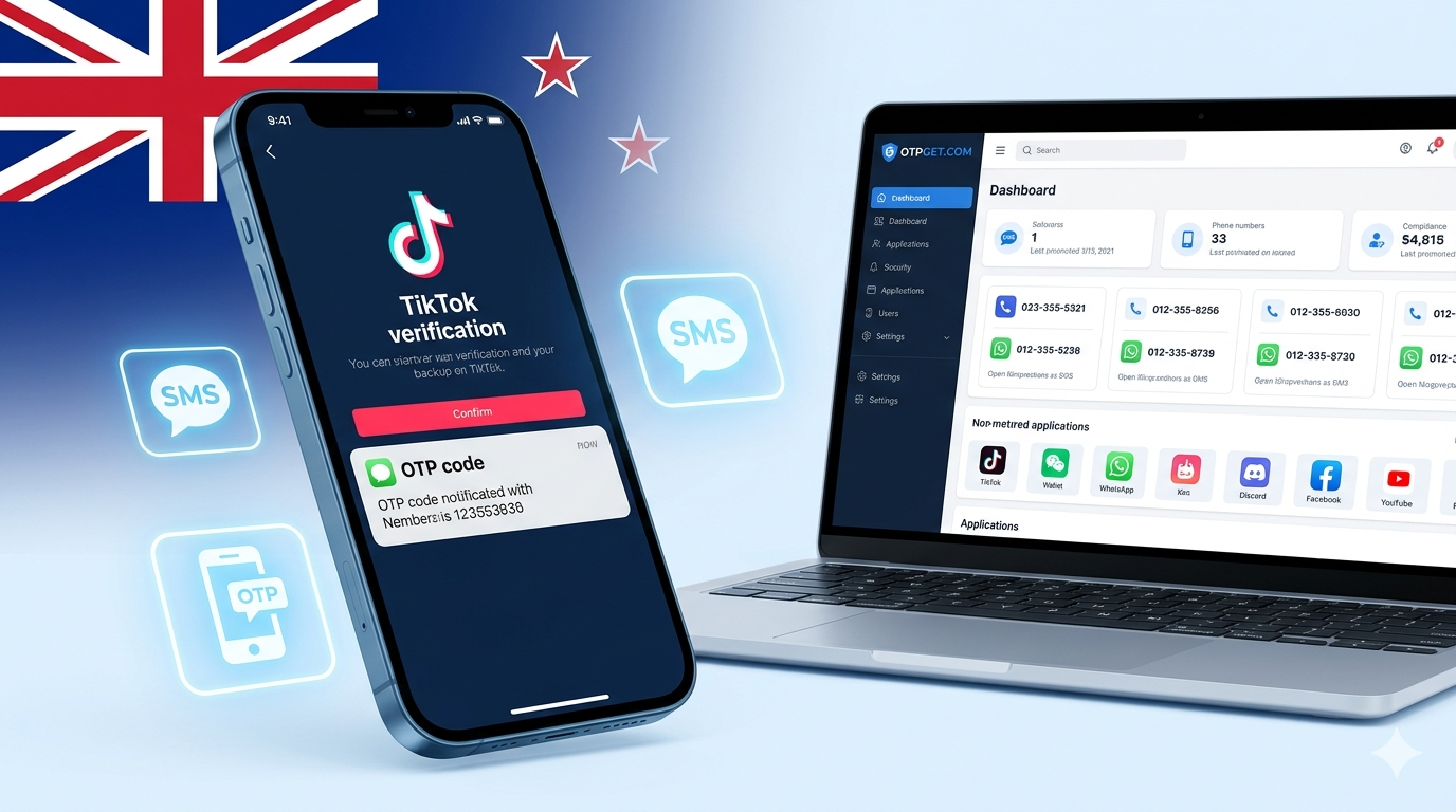 How to Get TikTok/Douyin New Zealand Number Easily with OTPGET