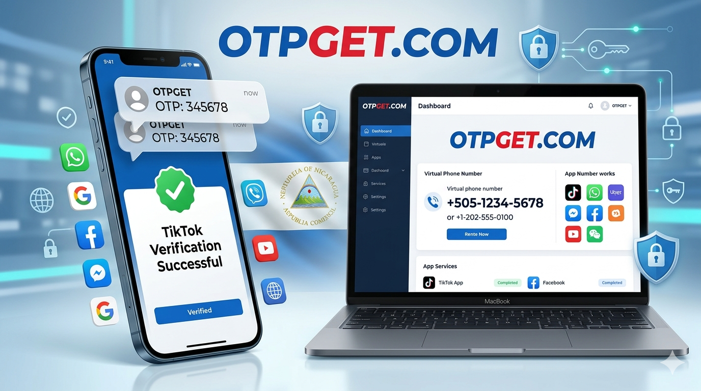 How to Get TikTok/Douyin Nicaragua Number with OTPGET
