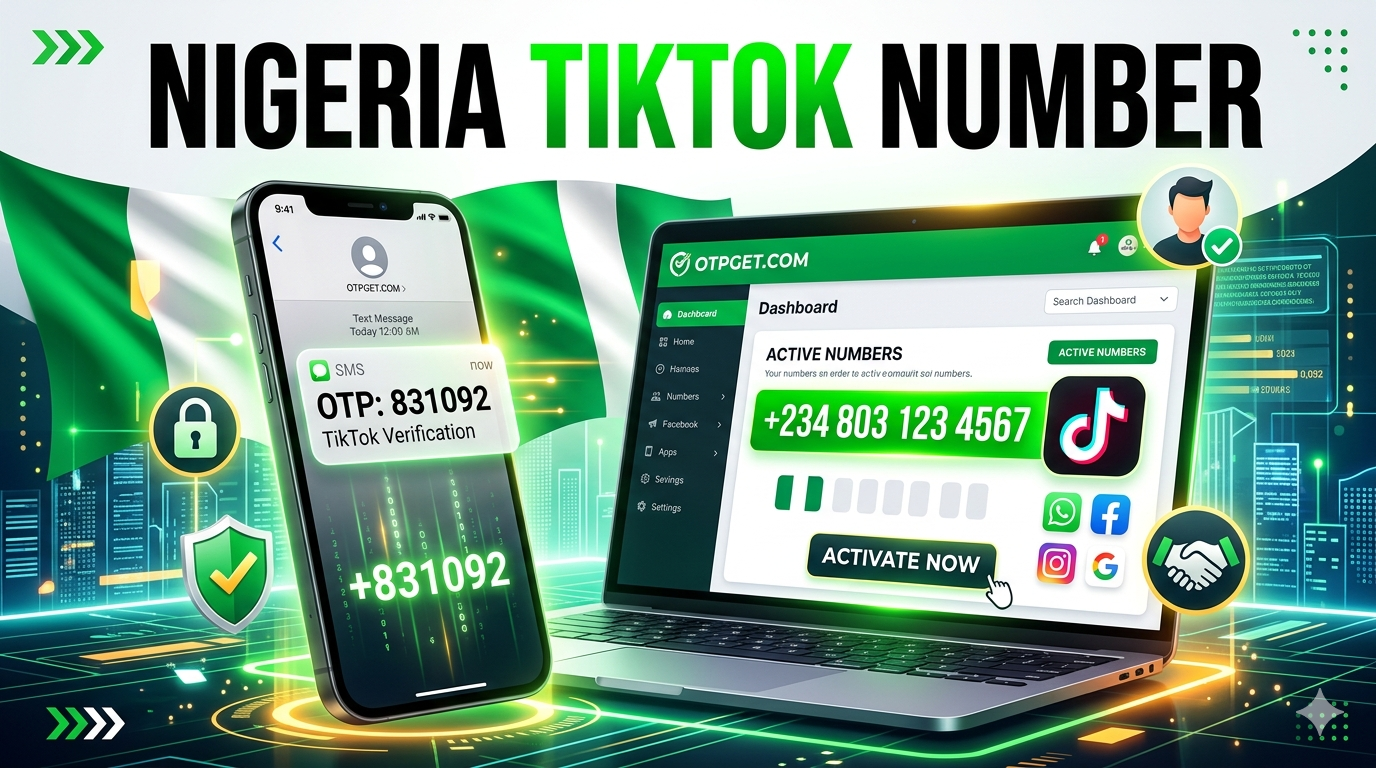 How to Get TikTok/Douyin Nigeria Number with OTPGET Easily