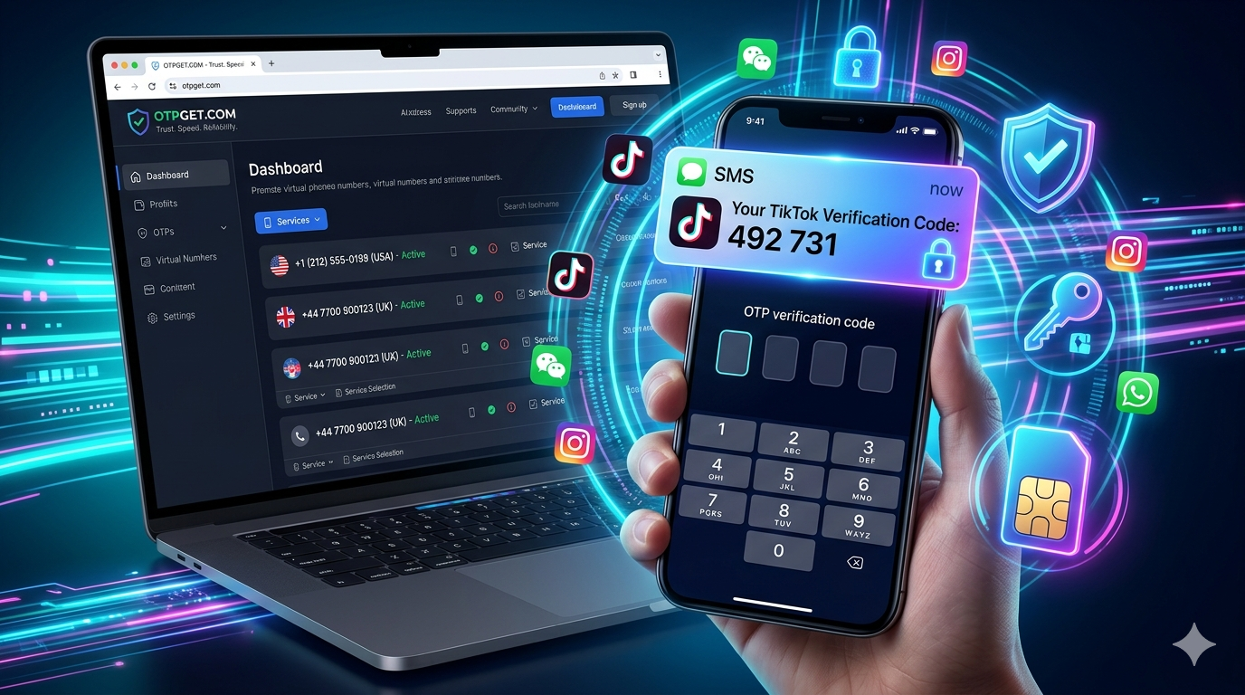How to Get TikTok/Douyin Reunion Number Safely with OTPGET